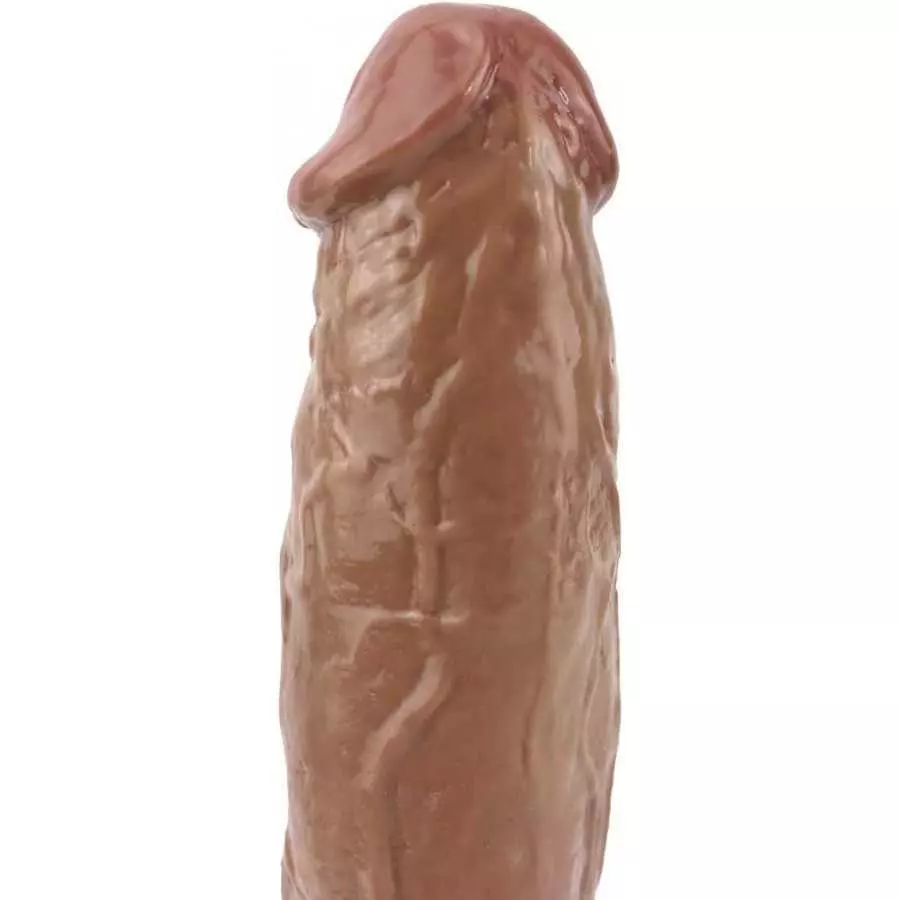 12 Inch Realistic Dildo, Body-Safe Material Lifelike Huge Penis with Strong Suction Cup for Hands-Free Play, Flexible Cock Adult