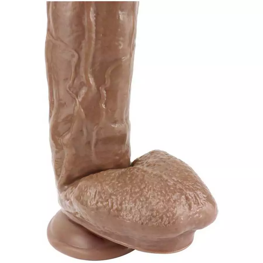 12 Inch Realistic Dildo, Body-Safe Material Lifelike Huge Penis with Strong Suction Cup for Hands-Free Play, Flexible Cock Adult