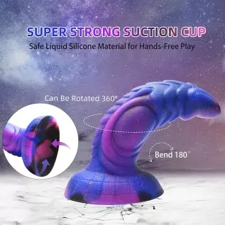 Realistic Dragon Dildos Sex Toys, 7.9" Colorful Dildo with Big Suction Cup Vaginal G-Spot Anal Play Sexual Toy for Women Men and Realistic Dragon Dildos Sex Toys, 7.9" Colorful Dildo with Big Suction Cup Vaginal G-Spot Anal Play Sexual Toy for Women Men and