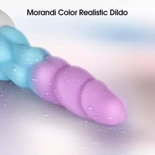 Realistic Monster Dildo for Women: 8.5" Big Huge Anal Dildo with Strong Suction Cup for Hands-Free Play, Liquid Silicone G Spot