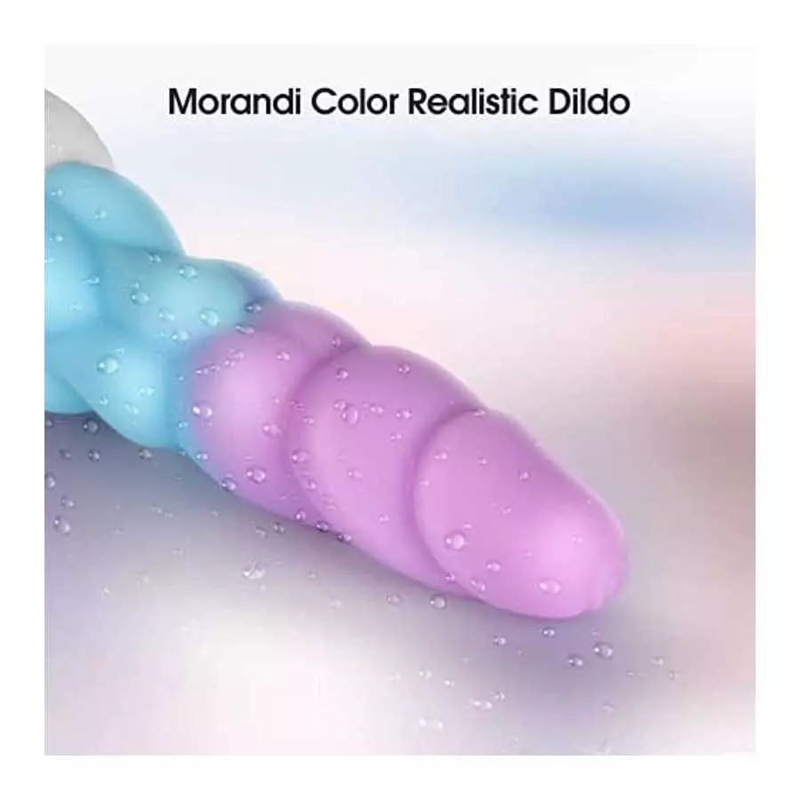 Realistic Monster Dildo for Women: 8.5" Big Huge Anal Dildo with Strong Suction Cup for Hands-Free Play, Liquid Silicone G Spot