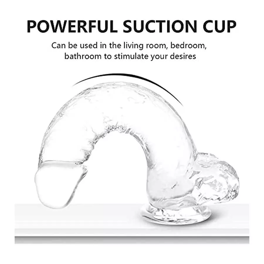 12.8 Inch Huge Dildo with Strong Suction Cup for Men Women Gay,Extra Large Thick Width Clear XXL Realistic Dildo, Long and Fat,