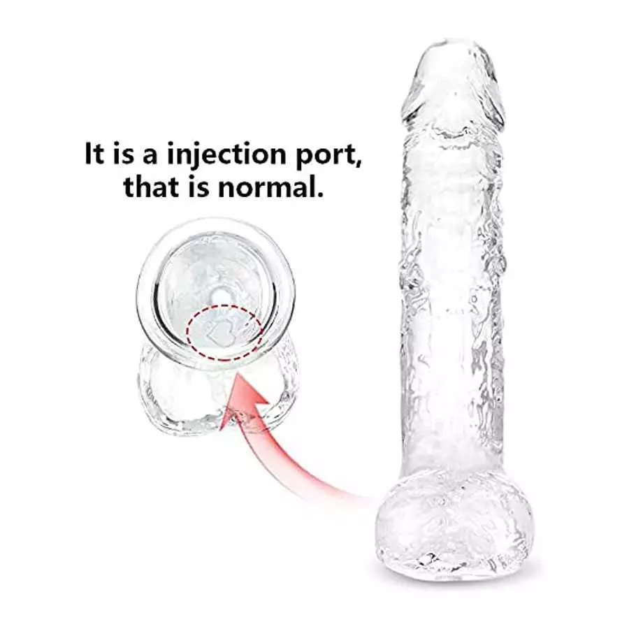 12.8 Inch Huge Dildo with Strong Suction Cup for Men Women Gay,Extra Large Thick Width Clear XXL Realistic Dildo, Long and Fat,