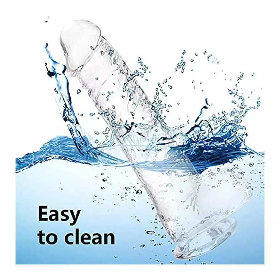 12.8 Inch Huge Dildo with Strong Suction Cup for Men Women Gay,Extra Large Thick Width Clear XXL Realistic Dildo, Long and Fat,