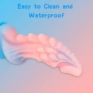 Realistic Monster Dildo Sex Toys: 8.66 Inch Big Huge Anal Dildo with Strong Suction Cup for Hands-Free Play, Liquid Silicone Thi