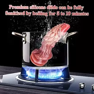 9 inch Silicone Dragon Thick Large Dildo Toys for Woman G-spot Stimulating Big Wide Dual Density Penis Ribbed Anal Fantasy Toy f