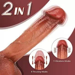 Thrusting Dildo Vibrator 9 Inch Vibrating Dildo with 5 Thrusting Modes, Dildos for Women Anal Dildo Sex Toys Thrusting Dildo Vibrator 9 Inch Vibrating Dildo with 5 Thrusting Modes, Dildos for Women Anal Dildo Sex Toys