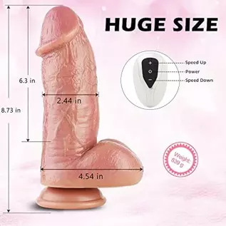 Thick Dildo Huge Dildo Giant Dildos with Remote Control for Machine, Fat Vibrating Soft Fantasy Dildo for Strap On, Lifelike Gir Thick Dildo Huge Dildo Giant Dildos with Remote Control for Machine, Fat Vibrating Soft Fantasy Dildo for Strap On, Lifelike Gir