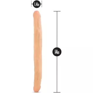 18 inch Double Sided Real Feel Dildo - Double Penetration Sex Toy - Lesbian Sex Toys – Toys for Women - Adult Sex Toy - Beige 18 inch Double Sided Real Feel Dildo - Double Penetration Sex Toy - Lesbian Sex Toys – Toys for Women - Adult Sex Toy - Beige