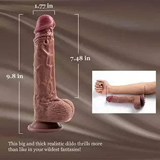 Realistic Thrusting Dildo Vibrator Sex Toy for Women, G-spot Vibrating Dildo with 360° Rotation&Heating,Big Telescopic Dildos wi Realistic Thrusting Dildo Vibrator Sex Toy for Women, G-spot Vibrating Dildo with 360° Rotation&Heating,Big Telescopic Dildos wi