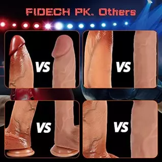 2.16 Inches Diameter Big Thick Anal Dildo Sex Toys, Huge Realistic Dildos Penis with Strong Suction Cup for Strap on or Hands-Fr 2.16 Inches Diameter Big Thick Anal Dildo Sex Toys, Huge Realistic Dildos Penis with Strong Suction Cup for Strap on or Hands-Fr