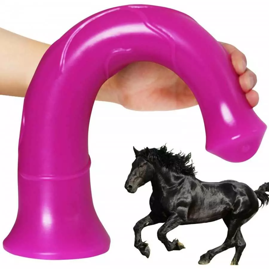 LZYAA Super Big Size Horse Dildo (Black)