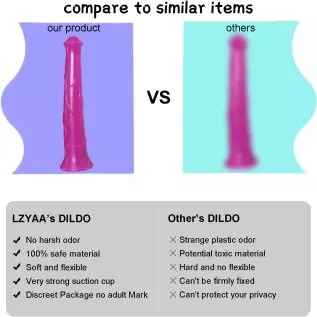 LZYAA Super Big Size Horse Dildo (Black)