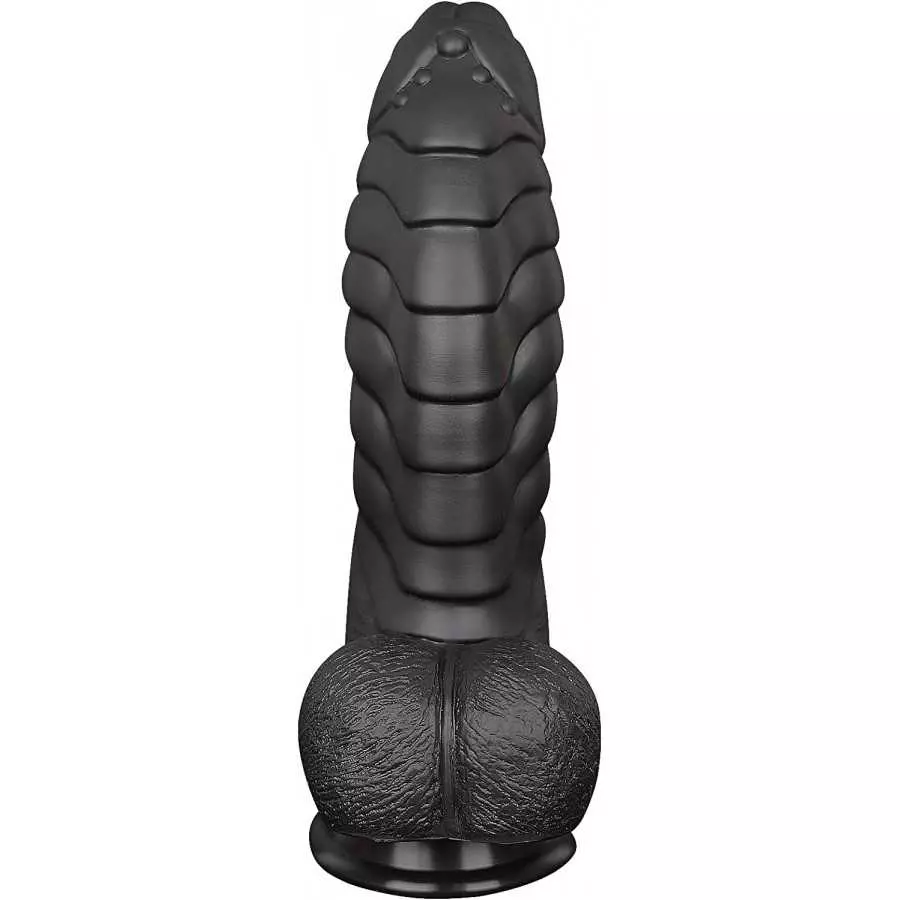 Realistic Dildo, LZYAA Liquid Silicone Material No Any Smell Adult Sex Toys Penis, Strong Suction Cup for Hand-Free 2 Balls G-Sp