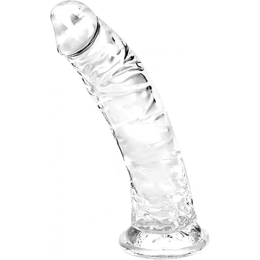10 Inch Big Clear Realistic Dildo for Sex Women's, Body-Safe Material Lifelike Large Penis with Strong Suction Cup for Hands-Fre