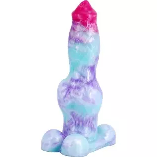 9 inch Realistic Squirting Huge Multi-Color Silicone Dildo with Suction Cup for Hands-Free Play, Big Pink Silicone Thick Dildo A