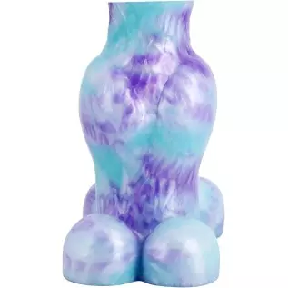 9 inch Realistic Squirting Huge Multi-Color Silicone Dildo with Suction Cup for Hands-Free Play, Big Pink Silicone Thick Dildo A