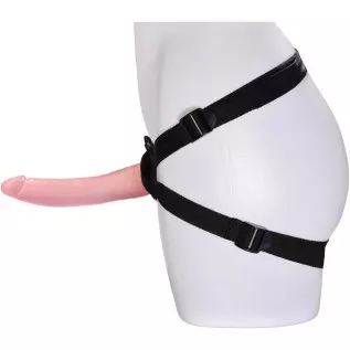 Strapon Dildo Adjustable Harness with Suction Cup Realistic Dildos G Spot Clits for Vagina & Anal Play Compatible Sex Toys for L Strapon Dildo Adjustable Harness with Suction Cup Realistic Dildos G Spot Clits for Vagina & Anal Play Compatible Sex Toys for L