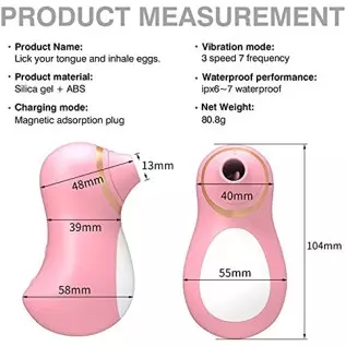 Rose Clitorial Sucking Vibrator Sucker Soft Tongue Quiet Toy for Women Waterproof Pleasure Cordless Penguin Dual Motor Wand Nipp Rose Clitorial Sucking Vibrator Sucker Soft Tongue Quiet Toy for Women Waterproof Pleasure Cordless Penguin Dual Motor Wand Nipp