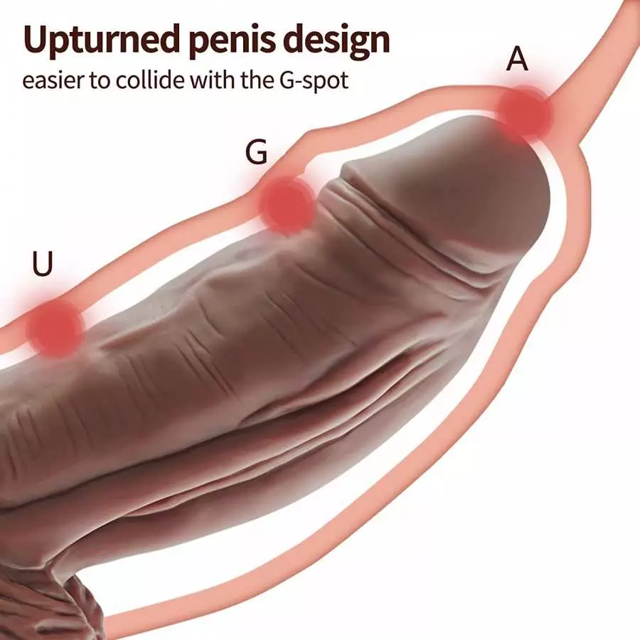 XXL Realistic Dildo with Suction Cup, Huge Thick Monster Silicone Dildo, Dual Density Anal Dildo Plugs, Large Size Adult Sex Toy