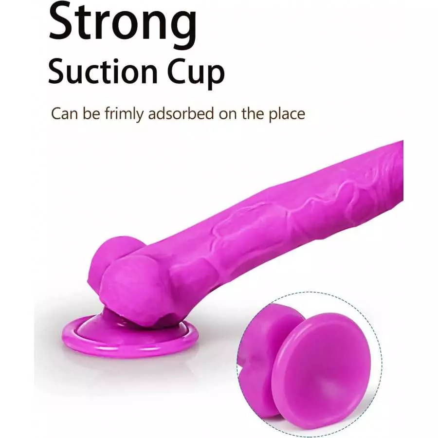 7.I inch Realistic Silicone Dildo for Beginners: Lifelike Small Penis Dildo with Strong Suction Cup for G-Spot Hands-Free Play, 