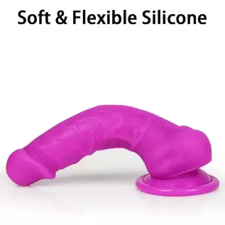 7.I inch Realistic Silicone Dildo for Beginners: Lifelike Small Penis Dildo with Strong Suction Cup for G-Spot Hands-Free Play, 