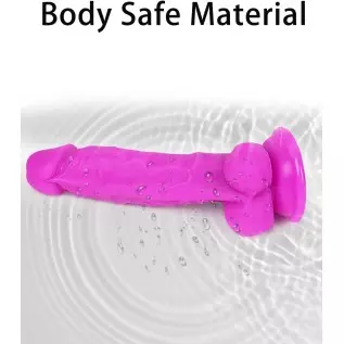 7.I inch Realistic Silicone Dildo for Beginners: Lifelike Small Penis Dildo with Strong Suction Cup for G-Spot Hands-Free Play, 