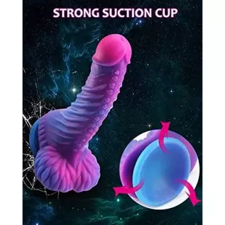 Realistic Silicone Dildo for Women :7.48 Inch Anal Dildo Monster Dildo Soft Dildo Anal Plug Hand-Free Dildo,Unique Dildo G Spot