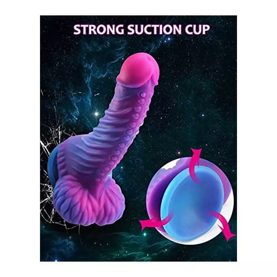 Realistic Silicone Dildo for Women :7.48 Inch Anal Dildo Monster Dildo Soft Dildo Anal Plug Hand-Free Dildo,Unique Dildo G Spot