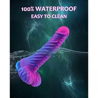 Realistic Silicone Dildo for Women :7.48 Inch Anal Dildo Monster Dildo Soft Dildo Anal Plug Hand-Free Dildo,Unique Dildo G Spot