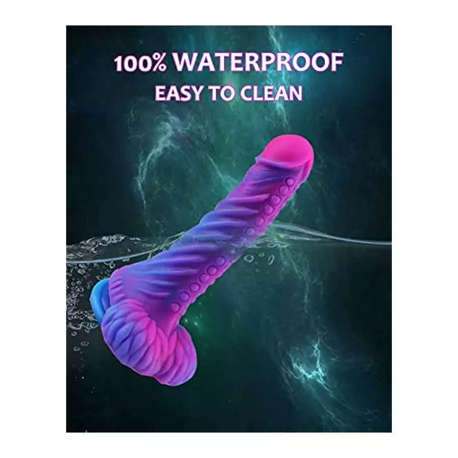 Realistic Silicone Dildo for Women :7.48 Inch Anal Dildo Monster Dildo Soft Dildo Anal Plug Hand-Free Dildo,Unique Dildo G Spot