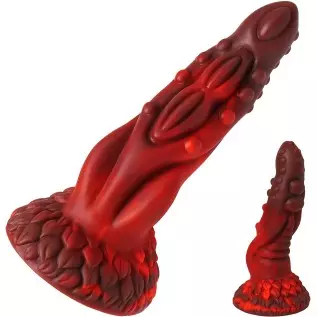 Realistic Dildo Sex Toys for Women Pleasure, Big Dildo Silicone Dildo with Suction Cup, Monster Fantasy Dragon Huge Dildo Penis,