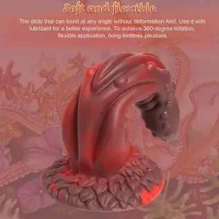 Realistic Dildo Sex Toys for Women Pleasure, Big Dildo Silicone Dildo with Suction Cup, Monster Fantasy Dragon Huge Dildo Penis,