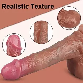 Realistic Dildo Sex Toy with 9 Thrusting & Vibrating Modes, G Spot Vibrator with App & Remote Control, Heating Dildo for Women V Realistic Dildo Sex Toy with 9 Thrusting & Vibrating Modes, G Spot Vibrator with App & Remote Control, Heating Dildo for Women V