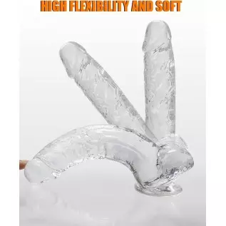 9 Inch Realistic Thick Dildo, Body-Safe Material Lifelike Huge Penis with Strong Suction Cup for Hands-Free Play, Flexible Cock 9 Inch Realistic Thick Dildo, Body-Safe Material Lifelike Huge Penis with Strong Suction Cup for Hands-Free Play, Flexible Cock