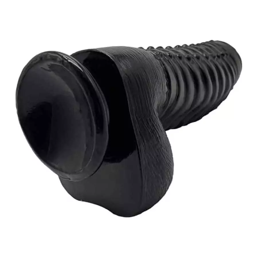 Acudani Lifelike 11.8 Inch Long 3.74 Inch Dildo, Black