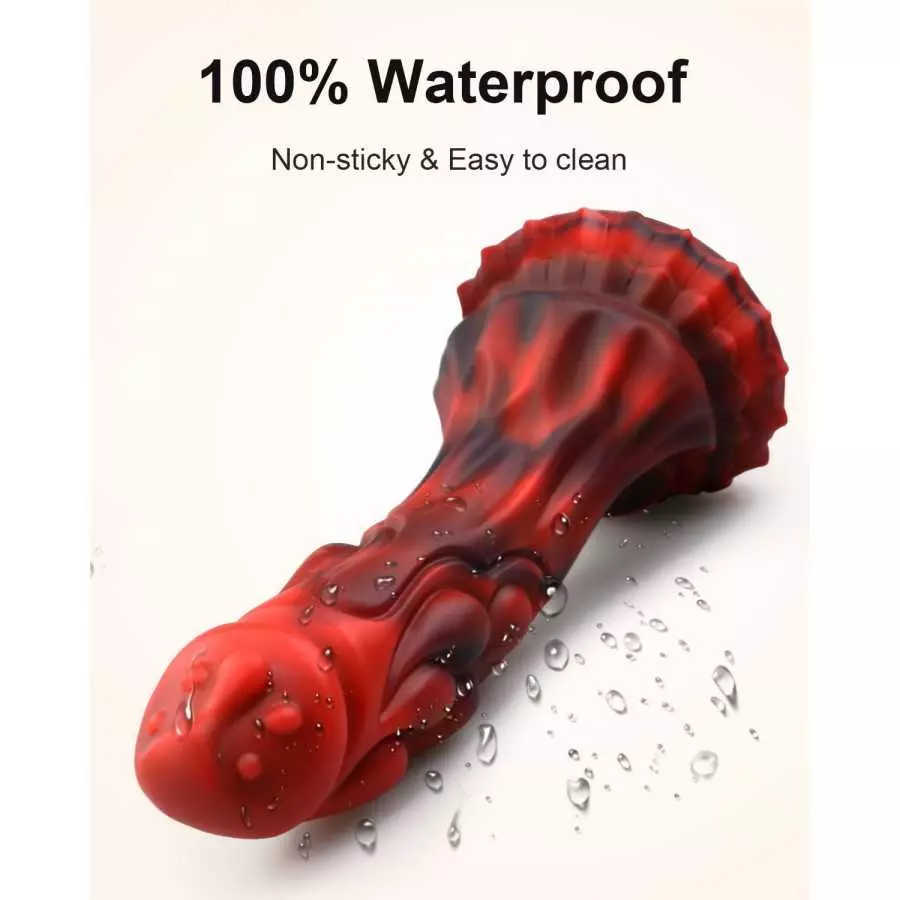 Realistic Monster Dildo 8.2 Inch Silicone Lifelike Huge Dildo, Soft Liquid Dildo with Strong Suction Cup for G-Spot Stimulator,