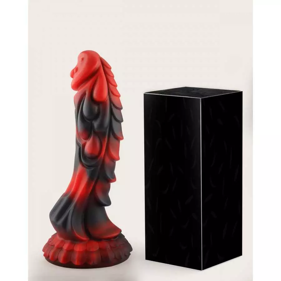 Realistic Monster Dildo 8.2 Inch Silicone Lifelike Huge Dildo, Soft Liquid Dildo with Strong Suction Cup for G-Spot Stimulator,