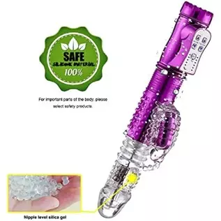 Thrusting Dildo with Suction Cup Vibrator for Vibrating Sex Games Anal Toys Women Vagina gy-19