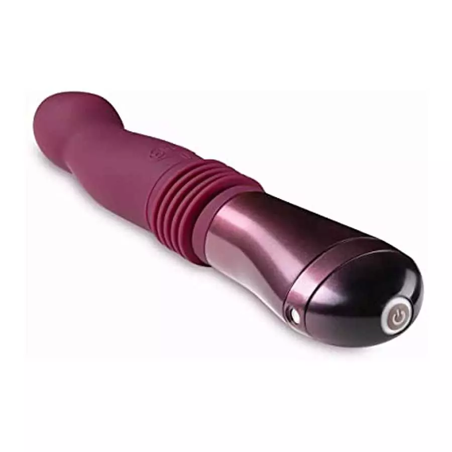 Blush Temptasia Trixie Thrusting Silicone Dildo - 4.5 Inches Insertable Length and 1.75 Inches Width - 1.25 Inches Thrust Capabi