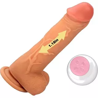 Thrusting Dildo Vibrator with 7 Vibration & Heating, Vibrating Realistic dildo G-spot Clitoral Anal Stimulation with Strong Suct Thrusting Dildo Vibrator with 7 Vibration & Heating, Vibrating Realistic dildo G-spot Clitoral Anal Stimulation with Strong Suct
