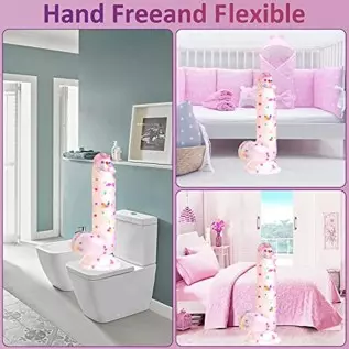 7.6 Confetti Dildo Realistic Clear Silicone Suction Cup Aldut Sex Toy，Human Safety Material, Suitable for Women/Men/Gay, Adult T