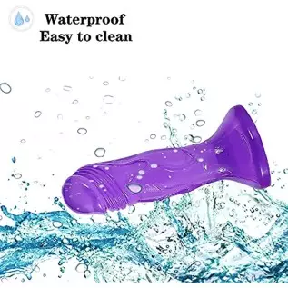 4.84 Inch Realistic Mini Dildo, Beginner Silicone Dildo with Strong Suction Cup for Hands-Free Play, G-Spot Stimulation Dildos A