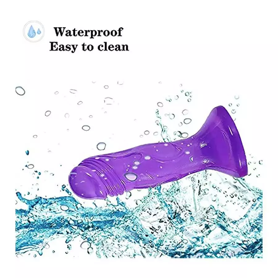 4.84 Inch Realistic Mini Dildo, Beginner Silicone Dildo with Strong Suction Cup for Hands-Free Play, G-Spot Stimulation Dildos A