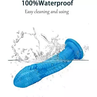 10 Inch Realistic Dildo,Huge Silicone Anal Wolf Dildo with Suction Cup for Hands-Free Play,Soft Dildos Anal Plug Monster Prostat