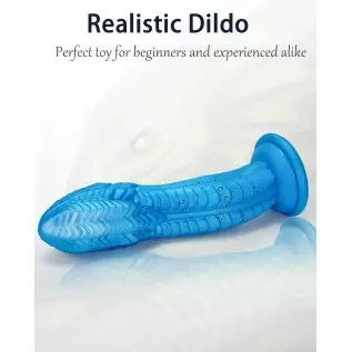 10 Inch Realistic Dildo,Huge Silicone Anal Wolf Dildo with Suction Cup for Hands-Free Play,Soft Dildos Anal Plug Monster Prostat