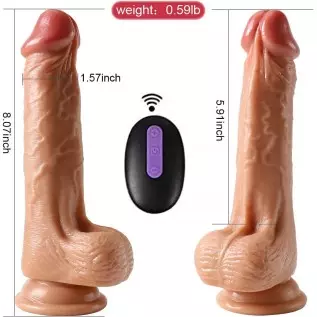 Realistic Squirting Dildo for Women, 8.26 inch G-Spot Anal Dildos, Women Sex Toys Ejaculating Dildo with Suction Cup for Women,