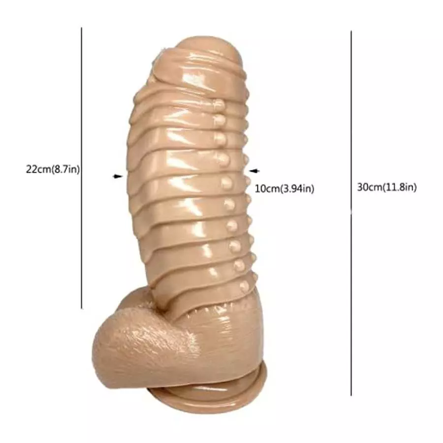 hyper realistic dildo 30CM*10CM Realistic Dildo with Suction Cup Adult Sex Toy, XXXXX-Large