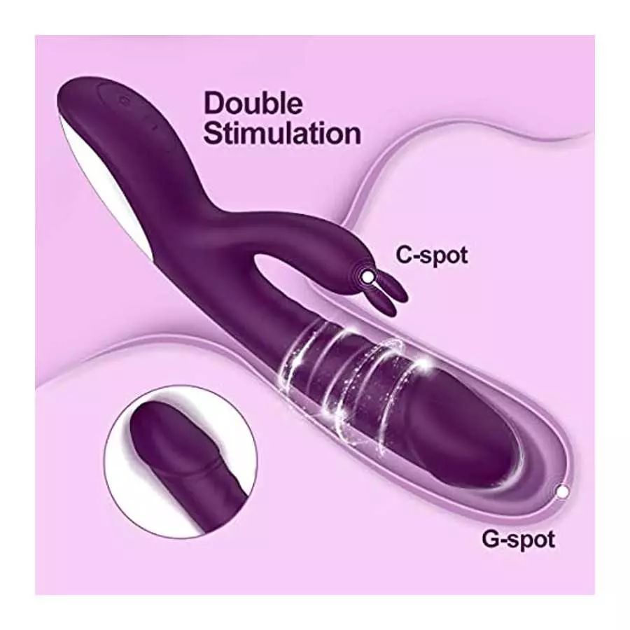 Dildo Vibrator Toys for Women Tongue Licking Clitorals G Spot Vibrator with Heating Function Couple Pleasure Sucking Female Clit