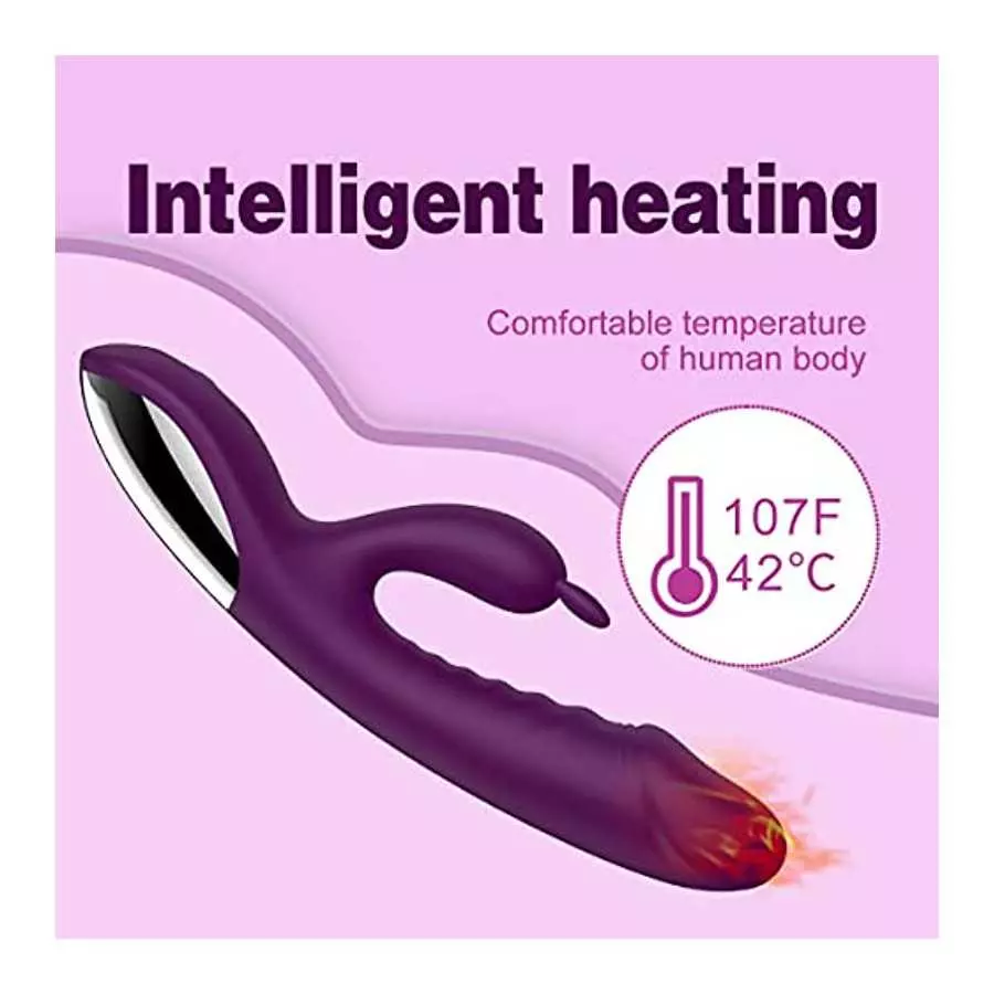 Dildo Vibrator Toys for Women Tongue Licking Clitorals G Spot Vibrator with Heating Function Couple Pleasure Sucking Female Clit